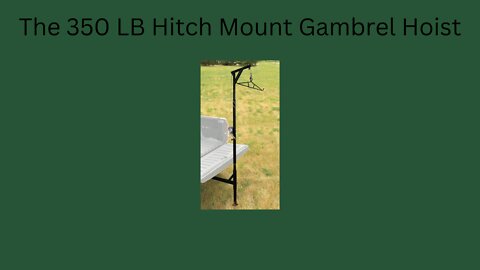 Where have we been? And a review of the 350 LB. Gambrel Hoist From Princess Auto. (Not Sponsored)