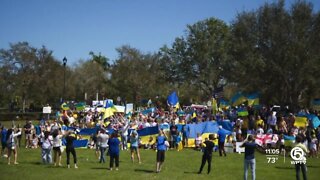 Boca Raton rally held in support of Ukraine