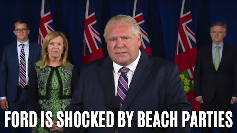 Ford Is ‘Shocked’ By Toronto’s Beach Crowds & Compared Them To Florida