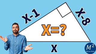 You Can Always Count on the Pythagorean Theorem to Solve for X #geometry