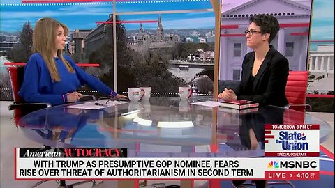 Rachel Maddow: ‘The Only Way the Country Gets Saved Is if Republicans Are Blocked by the Democratic Process’
