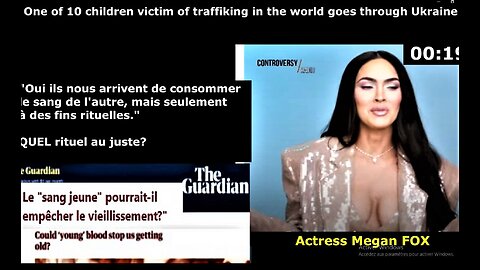 (Fr_Eng) Trafic enfants organes "sang jeune" TV France _ Child traffiking organs "young blood"