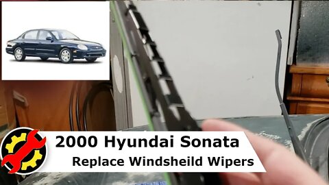 2000 Hyundai Sonata - Replacing Windshield Wipers