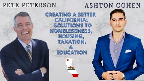 Creating a Better California for the Middle Class. Guest: Pete Peterson