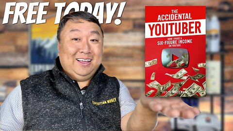 Get my new book "How I Make A Six-Figure Income On YouTube" right now for FREE!!