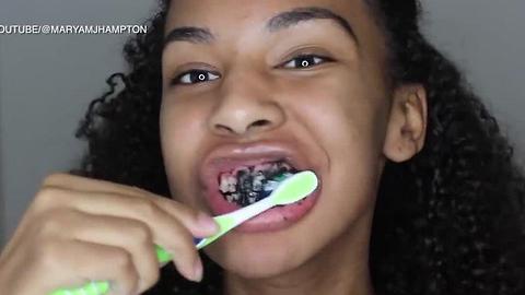 Warning about activated charcoal toothpaste