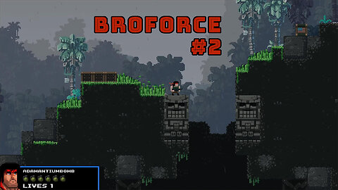 Broforce - Online Multiplayer Campaign #002 | Hard Mode, (Broforce Forever Update, 2023) #gaming