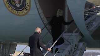 Bidens board Air Force One to head to Colorado