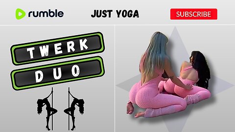 YOGA twerk duo stunning