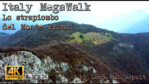 Italy MegaWalk - Lo strapiombo del Monte Pranzà
