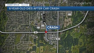 6-year-old dies after car crash