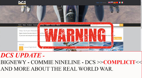 DCS UPDATE - BIGNEWY - COMMIE NINELINE - COMPLICIT AND THE WAR