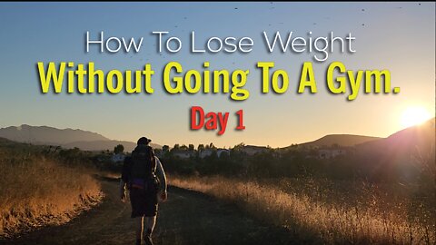 Lose Weight without A Gym - Day 1 - How? Riding An eBike, Golfing and Hiking.