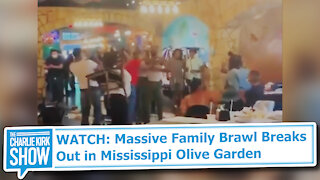 WATCH: Massive Family Brawl Breaks Out in Mississippi Olive Garden
