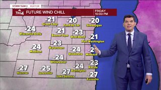 Brutal cold and strong winds Friday, Winter Storm Warning continues