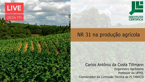 NR 31 na Produção Agrícola