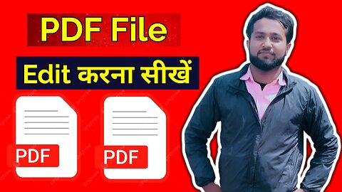 how to edit pdf file in hindi
