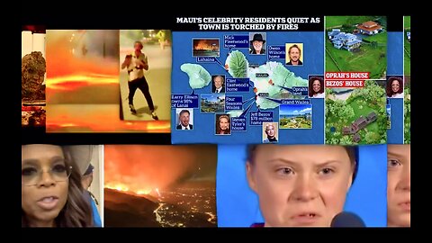 Maui Fire DEW HAARP East Palestine Ohio Missing Activist Greta Thunberg Exposes Climate Change Hoax