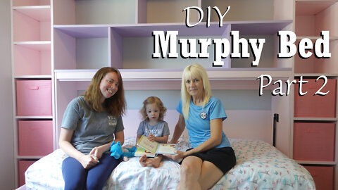 Making a Murphy Bed for our granddaughter Part 2