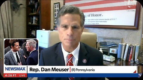 RINO con artist Dan Meuser insults MAGA Rep. Matt Gatez- Oct. 2, 2023