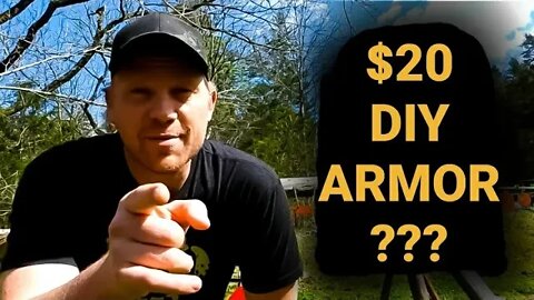 $20 DIY BODY ARMOR vs 704 Tactical