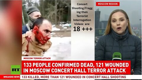 Moscow Terror Attack Update: 133 Dead. 11 Detained Terrorists Financed by NATO Intel Services.