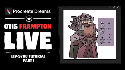 “Gimli’s Pitch” - Procreate Dreams Lip-Sync Tutorial Part 1