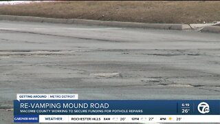 Macomb County working to secure funding for pothole repairs