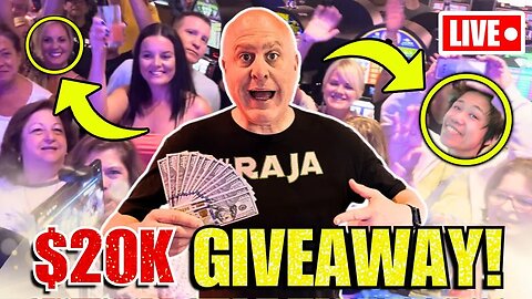 GIVING AWAY $20,000 TO 100 LUCKY PEOPLE!
