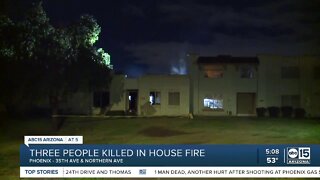 Three people killed in Phoenix condo fire