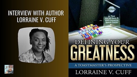 Defining your Greatness Author Lorraine V. Cuff inspires greatness in us all