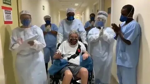 Idoso de 76 anos se cura da COVID-19 (GRAVE) em Niterói