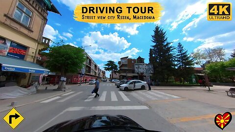 DRIVING TOUR - Street view Macedonia 【4K】 VW Golf 5 2.0 GT Sport (POV) * Insta360 X2