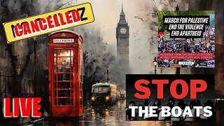 London Live Protest Coverage: Stop the Boats,Say No to ULEZ, and March for Palestine