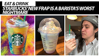 Starbucks' New Frap Is A Barista's Nightmare