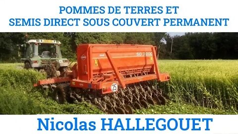 Nicolas Hallegouet : Pommes de terres et couverts permanents