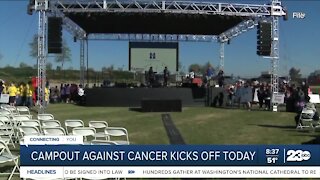 Campout Against Cancer gets underway Saturday