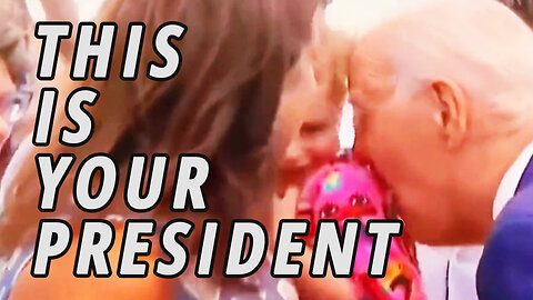 Joe Biden "creepily" nibbles child's shoulder in Finland | This is your President