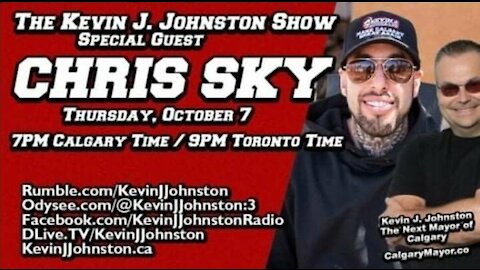 The Kevin J Johnston Show Chris Sky's Crazy Canadian Adventures