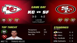 Madden 23 Game 7 49ers Cpu Vs Chiefs Cpu Franchise