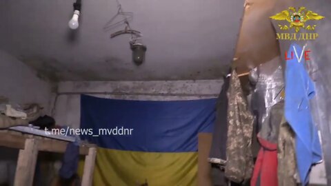 Mariupol Footage of the tour of the underground facilities of Azovstal