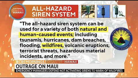 Outrage On Maui Over Failure To Activate Emergency Sirens