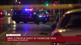 5 people shot at Milwaukee vigil for 16-year-old homicide victim, police say