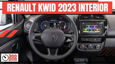 RENAULT KWID 2023 with new stylish and 71 hp engine INTERIOR