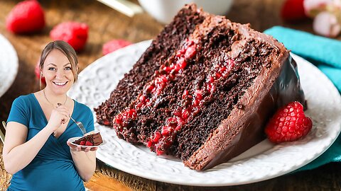 Chocolate Raspberry Cake