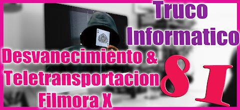 🆕 Lo que puedes hacer con Filmora X 🔥 Efecto TELETRANSPORTACION 🔥Truco Informático 81