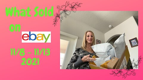 What Sold on eBay 11/8 To 11/13 2021