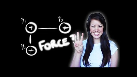 How to calculate the force between THREE charges
