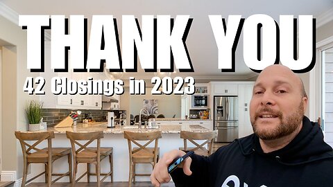 REAL ESTATE AGENTS - I was a Blessed with 42 Deals Last Year, This Is Where They Came From