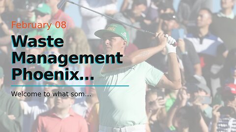 Waste Management Phoenix Open Odds, Picks, & Predictions: Rory, Rahm Headline Elevated Field